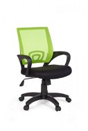 BRÜXXI Rivoli, nylon, čierna/zelená - Kancelárska stolička