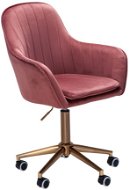Brüxxi Silen, velvet, rose - Office Chair