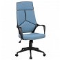 BRÜXXI Techline, textilný poťah, modrá - Kancelárska stolička