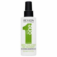 Revlon Professional Uniq One All In One Green Tea Treatment rinseless treatment for all hair types - Hair Styling Spray