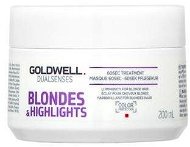 GOLDWELL Dualsenses Blondes & Highlights 60sec Treatment maszk szőke hajra 200 ml - Hajpakolás