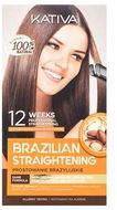 Kativa Brazilian Straightening Kit sada s keratinem pro narovnání vlasů 225 ml - Kosmetická sada