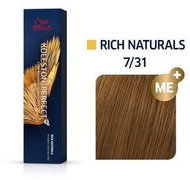 Wella Professionals Koleston Perfect Me+ Rich Naturals professional permanent hair colour 7/31 - Hair Dye