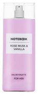 Aquolina Notebook - Rose Musk & Vanilla toaletní voda pro ženy 100 ml - Eau de Toilette