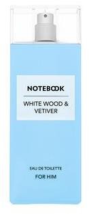 Aquolina Notebook - White Wood & Vetiver toaletní voda pro muže 100 ml - Eau de Toilette - Main image