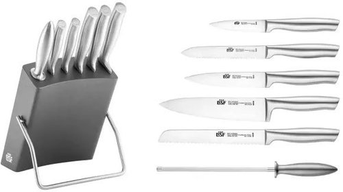 BSF Atlanta Messerblock 7-teilig, Kautschuk-Holz - Messerset - Hauptbild