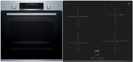 BOSCH HBG5780S6 + BOSCH PUE631BB1E - Oven & Cooktop Set