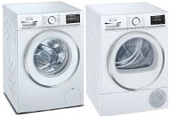 SIEMENS WM16XEH1CS + SIEMENS WT47XEH0CS - Washer Dryer Set