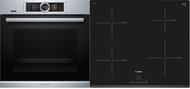 BOSCH HSG636XS6 + BOSCH PUE631BB1E - Oven & Cooktop Set