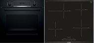 BOSCH HRA534EB0 + BOSCH PIF675FC1E - Oven & Cooktop Set