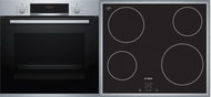 BOSCH HBA513BS1 + BOSCH PKE645D17E - Oven & Cooktop Set