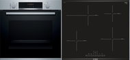 BOSCH HRA574BS0 + BOSCH PIF675FC1E - Oven & Cooktop Set