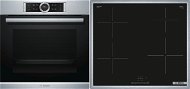 BOSCH HBG635NS1 + BOSCH PUE64KBB5E - Oven & Cooktop Set