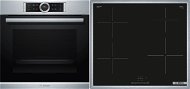 BOSCH HBG6750S1 + BOSCH PUE64KBB5E - Oven & Cooktop Set