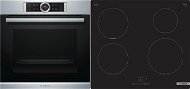 BOSCH HBG635NS1 + BOSCH PUE611BB5E - Oven & Cooktop Set