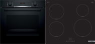 BOSCH HRA534EB0 + BOSCH PUE611BB5E - Oven & Cooktop Set