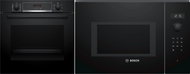 BOSCH HRA574BB0 Serie 4 + BOSCH BFL554MB0 - Set vestavná trouba a mikrovlnná trouba