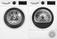 BOSCH WGG2540NBY Serie 6 + BOSCH WQG24101BY Serie 6 - Washer Dryer Set