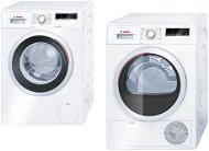 BOSCH WAN24160BY + BOSCH WTH85201BY - Washer Dryer Set
