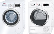 BOSCH WAW32540EU + BOSCH WTW85540EU - Washer Dryer Set