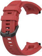BStrap Silicone for Xiaomi Amazfit Active Edge red - Watch Strap