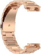 BStrap Stainless Steel pro Xiaomi Amazfit Active Edge rose gold - Watch Strap