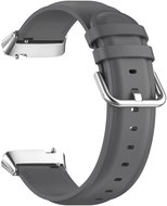 BStrap Leather for Xiaomi Redmi Watch 3 Active / Lite gray - Watch Strap