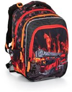BAGMASTER Beta 23 B školní batoh - Hasiči - School Backpack