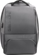 BESTLIFE Neoton 15.6” Grey - Laptop Backpack