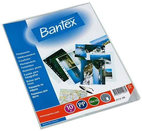 Bantex A4/100, fotóhoz 10, x 15 cm - 10 darabos csomagban - Irattartó fólia - Fő fotó