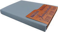 Brotex Jersey sheet for high mattress grey, 90 × 200 cm, single - Bedsheet
