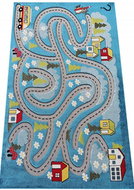 4sleep Children's piece rug colour Kids 02 blue - 100 × 150 cm - Carpet