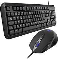 Eternico Essential KD100CS + MD300 čierny - Set klávesnice a myši