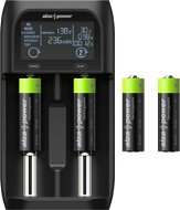 AlzaPower USB Battery Charger AP250B + Rechargeable HR6 (AA) 2500 mAh 4pcs - Battery Charger
