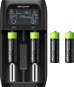 AlzaPower USB Battery Charger AP250B + Rechargeable HR6 (AA) 2500 mAh 4ks - Nabíjačka batérií