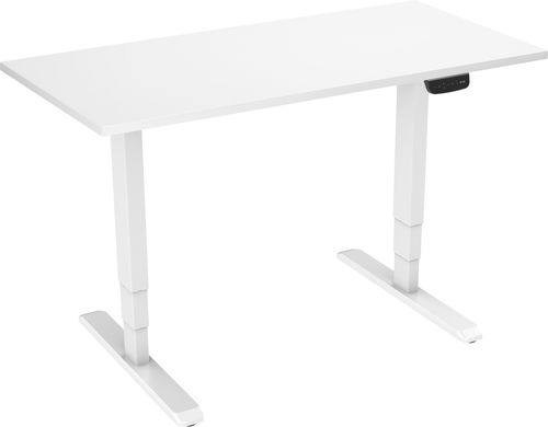 AlzaErgo Tisch ET1 NewGen weiß + Tischplatte TTE-03 160x80cm weißes Laminat - Höhenverstellbarer Tisch - Hauptbild