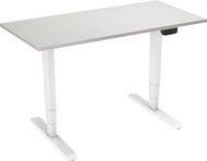 AlzaErgo Table ET1 NewGen biely + doska TTE-03 160 × 80 cm biely dub - Výškovo nastaviteľný stôl