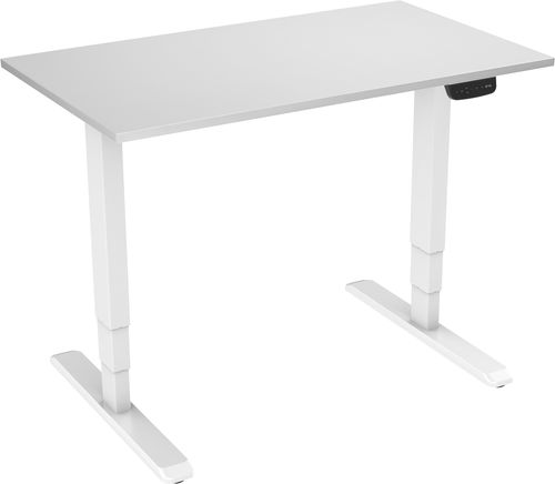 AlzaErgo Tisch ET1 NewGen weiß + TTE-12 120x80cm weißes Laminat - Höhenverstellbarer Tisch - Hauptbild