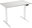 Table ET1 NewGen weiß 1 Platte TTE-12 120x80cm Eiche weiß