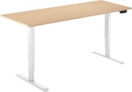 AlzaErgo Table ET1 NewGen white + top 160×80 cm laminated birch - Height Adjustable Desk