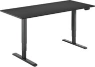 AlzaErgo Table ET1 NewGen black + top 140×80 cm laminate black - Height Adjustable Desk