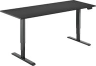 AlzaErgo Table ET1 NewGen black + top 160×80 cm laminate black - Height Adjustable Desk