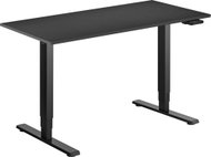 AlzaErgo Table ET1 Essential black + top 120×80 cm laminate black - Height Adjustable Desk