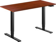 AlzaErgo Table ET1 Essential black + top 120×80 cm laminated chestnut - Height Adjustable Desk