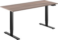 AlzaErgo Table ET1 Essential black + top 160×80 cm lamino grey oak - Height Adjustable Desk