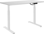 AlzaErgo Table ET2 White + Top TTE-12 120x80cm White Laminate - Height Adjustable Desk