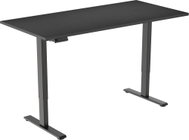 AlzaErgo Table ET2 Essential black + top 120×80 cm laminate black - Height Adjustable Desk