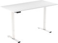 AlzaErgo Table ET2 Essential bílý + deska 120×80 cm lamino bílá