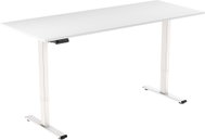 AlzaErgo Table ET2 Essential weiß + Platte 160×80 cm Laminat weiß - Höhenverstellbarer Tisch