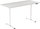 Fehér + 140 × 80 cm-es laminált fehér tölgyfa asztallap